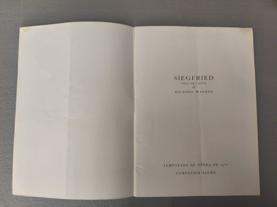 SIEGFRED - Wagner
Programa Ópera S. Carlos+ BILHETE