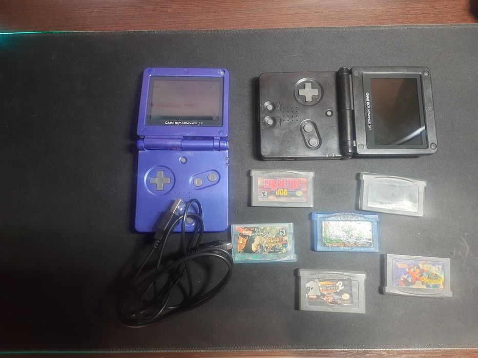 Ігрова приставка GameBoy Advanced SP AGS-001, Ігри, Запчастини