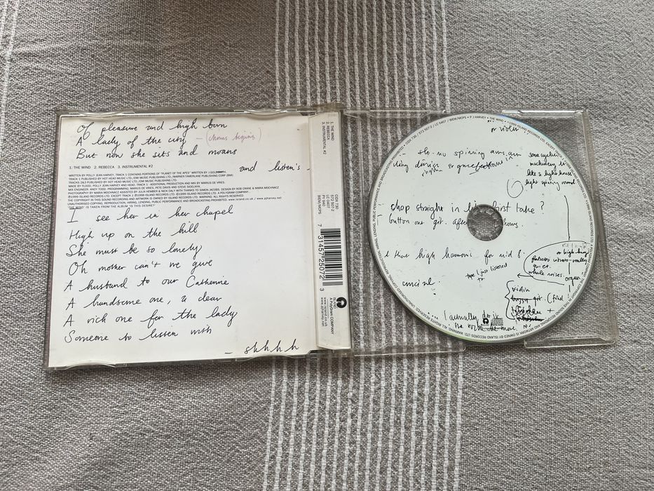 CD Single - PJ Harvey - The wind