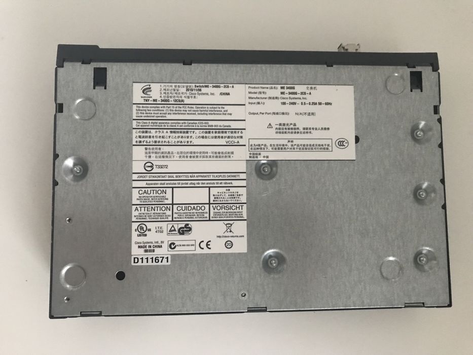 Switch ME 3400G stan bdb