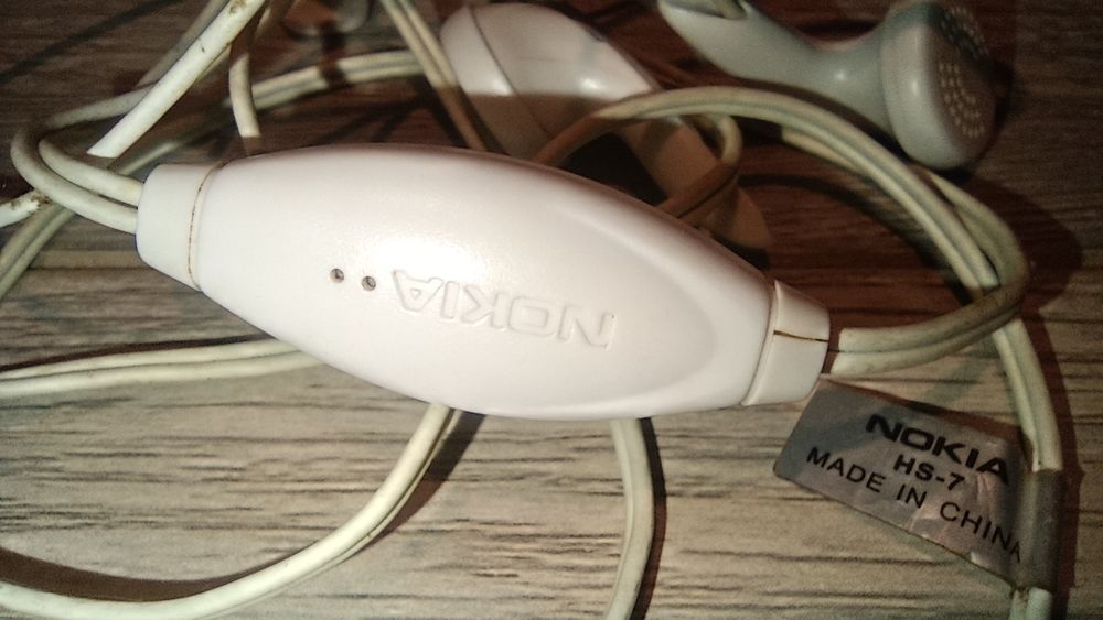 Наушники Nokia HS-7 . Стереогарнитура.