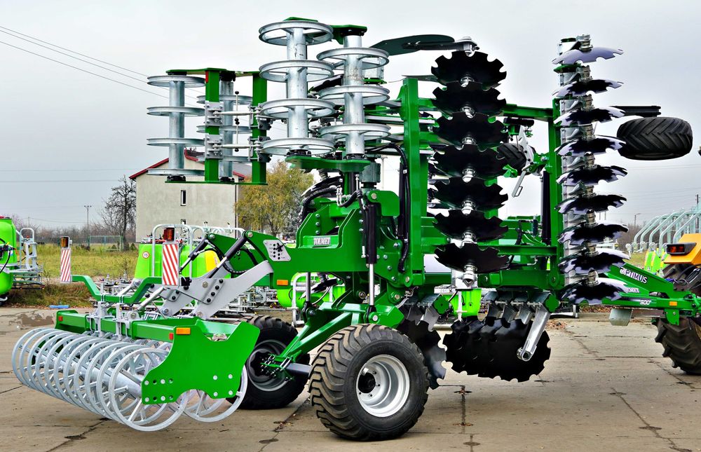 Nowa brona talerzowa ciężka hydrauliczna Megatron/Optimus - Tolmet