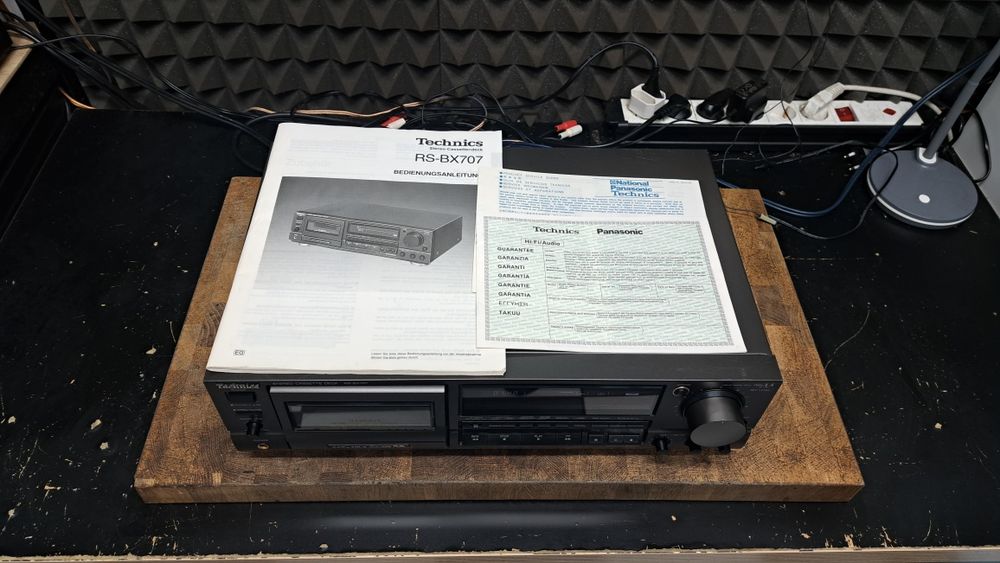 Deck Technics RS-BX707 3head po 1.włascicielu