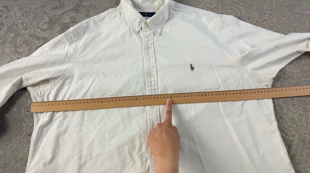 Koszula Ralph Lauren Biała Small Logo 56