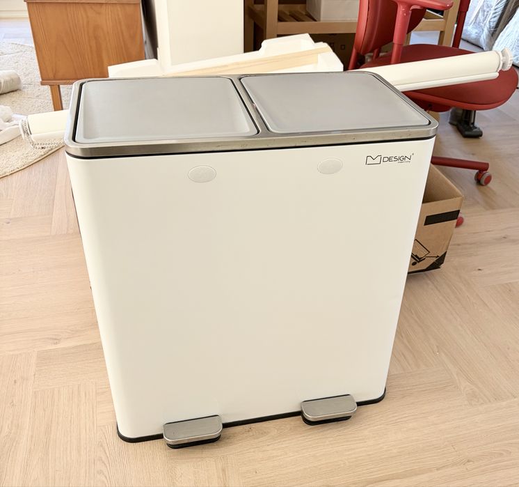 Lixeira de cozinha 2x 30L