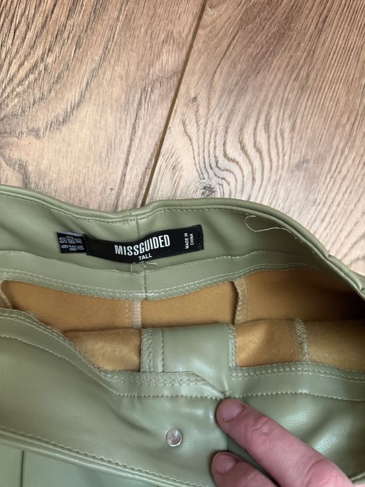 Missguided шкіряні брюки