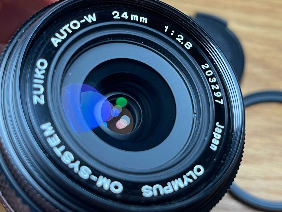 Olympus OM Zuiko Japan 24mm f/2.8 NMC idealny