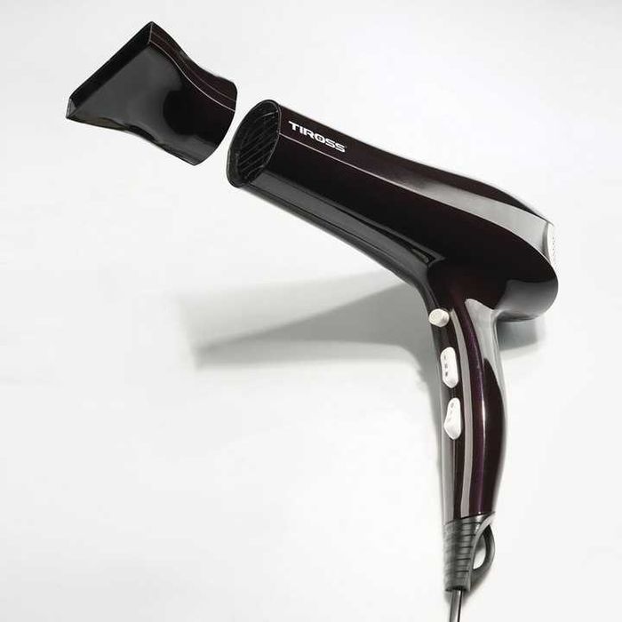 TIROSS Tania suszarka do włosów z dużą mocą 2200W, kolor śliwkowy