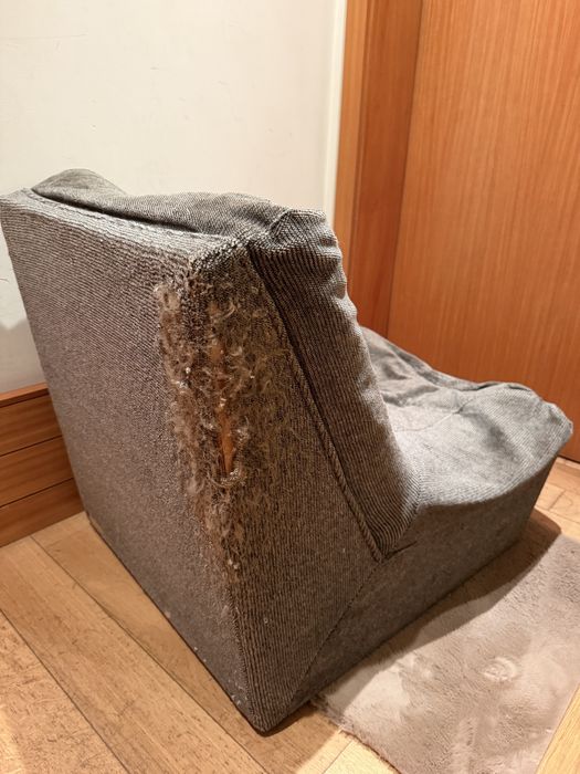 Mini sofa / poltrona / cadeirao para restauro
