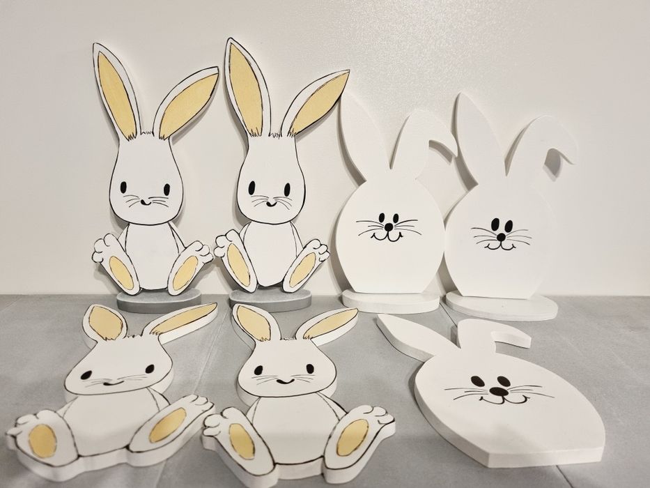 Zająć zajączek zajączki gąski kurki