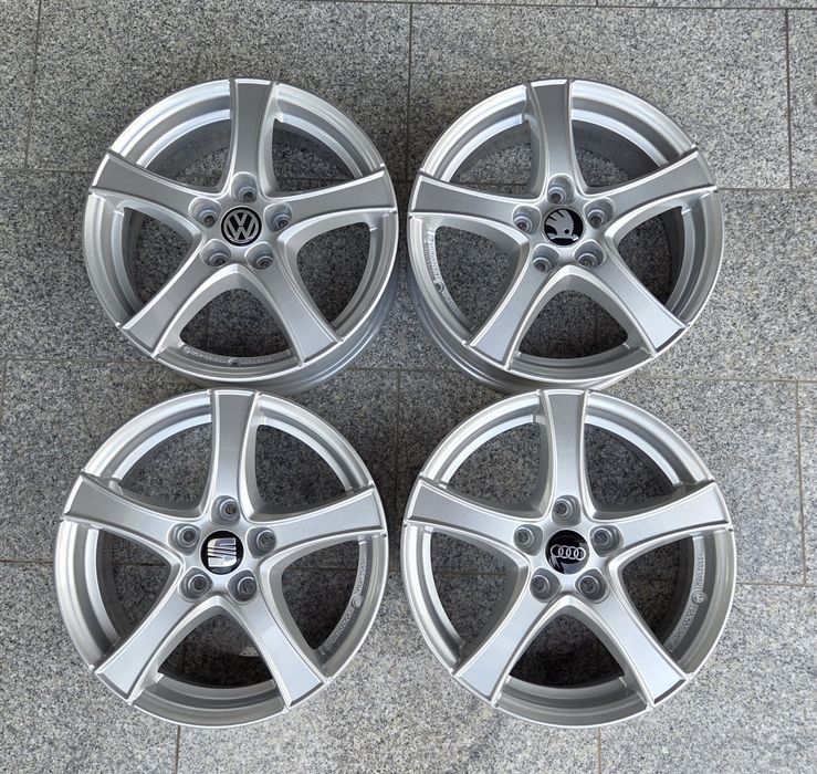 Alufelgi 16 5x112 Audi VW Skoda Seat Nowe #24