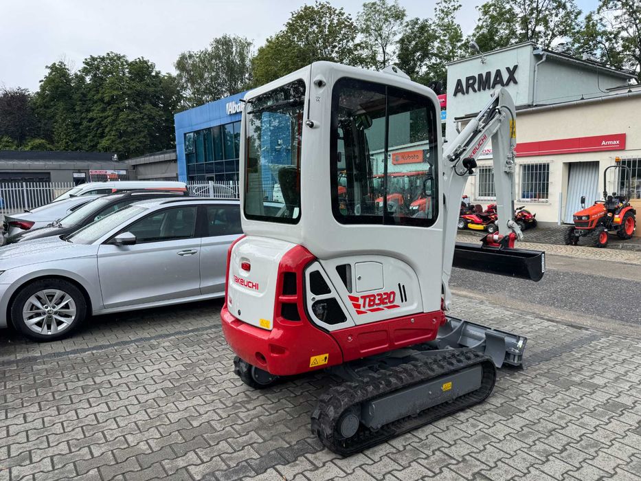 Minikoparka Takeuchi TB320 - 2 tony! Nowa!