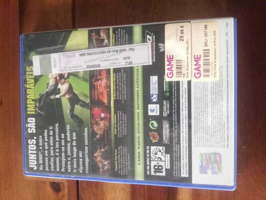 Smackdown vs Raw 2009 PS2
