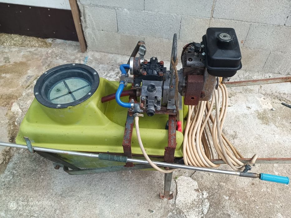 Motor sulfatar com mangueira