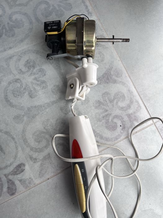 Запчастини електро вентилятора кімнатного