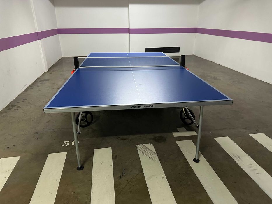 Mesa de Ping Pong Exterior Pongori PPT 500 Outdoor (Decathlon)