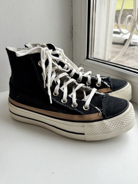 Зимові Converse кеди утеплені оригінал 24,5 см