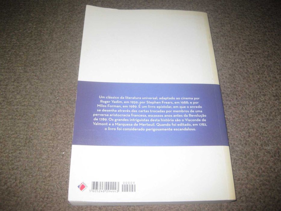 Livro "As Ligações Perigosas" de Pierre Choderlos