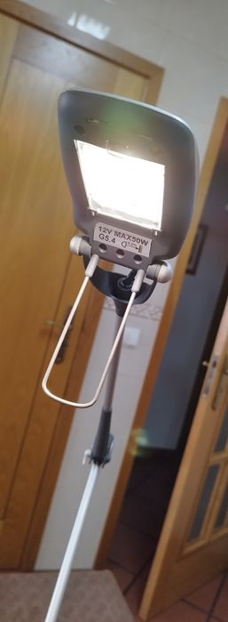 Candeeiro de secretária/mesa (articulado), 12V , 50W