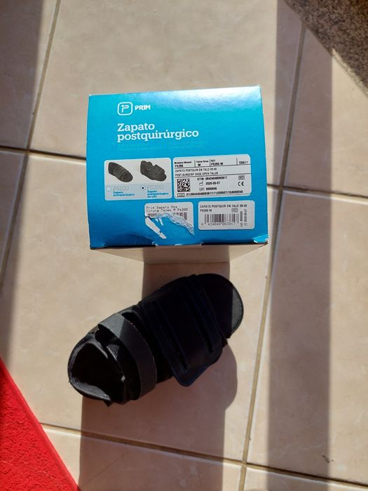 Sapato pós-cirurgico