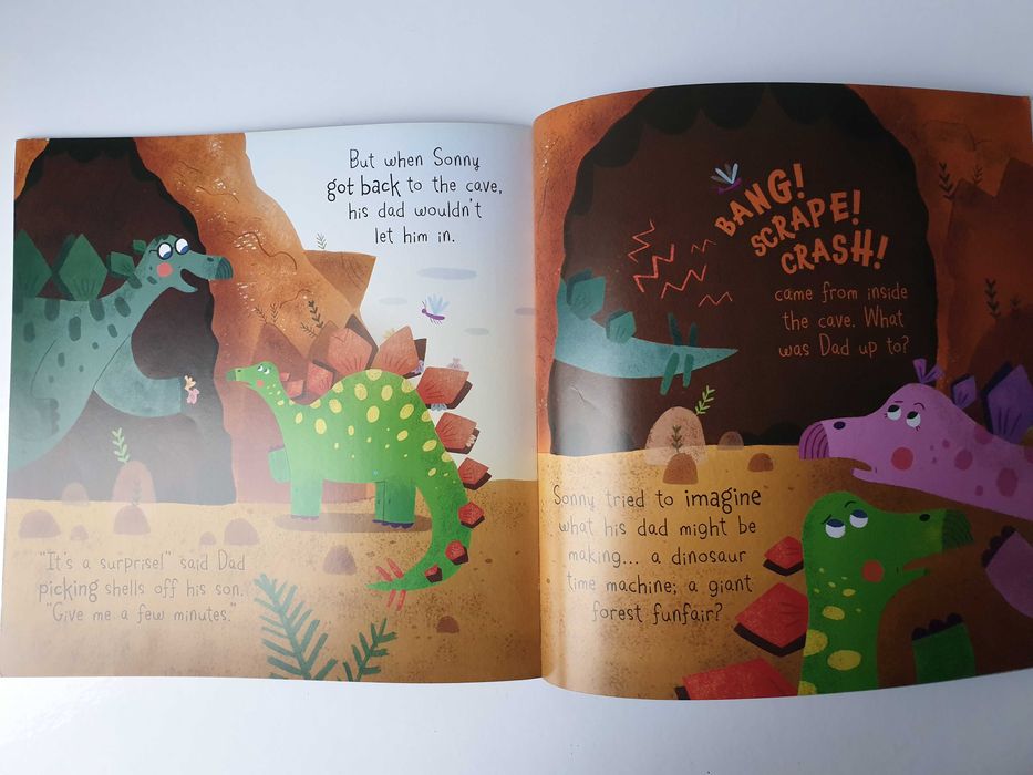 Пригоди динозавра Dinosaur Adventures Stegosaurus книга англійською