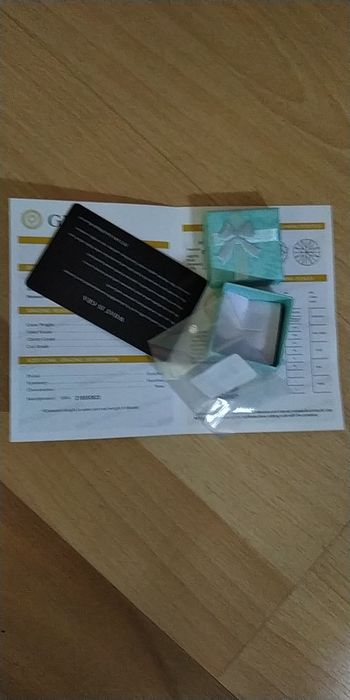 Kamień Moissanite 5mm, 0,5 ct - nowy