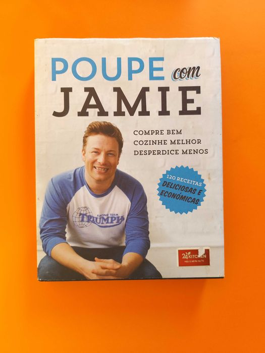 Livro Poupe com Jamie – Jamie Oliver | 120 Receitas | Como Novo