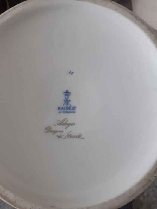 Pote de porcelana