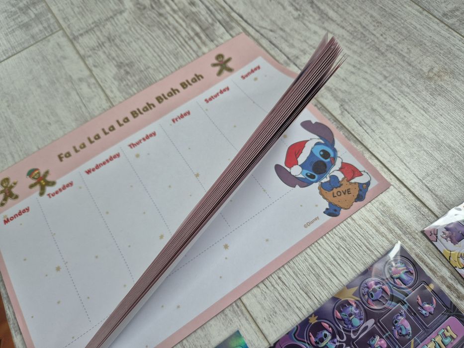 Stitch nowe kolorowanki naklejki zestaw 12 szt