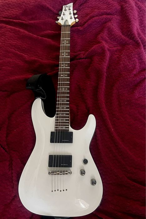 Gitara elektryczna Schecter demon 6 Vintage White