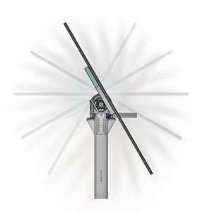 Seguidor solar com um eixo de rotação (Este/Oeste)