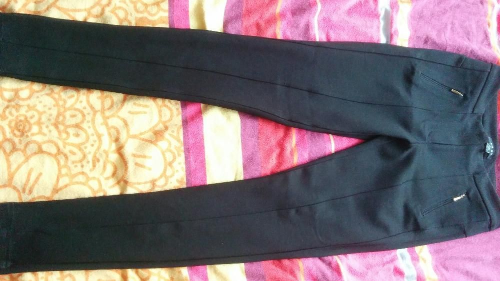 Czarne spodnie (legginsy) 36 - stan idealny