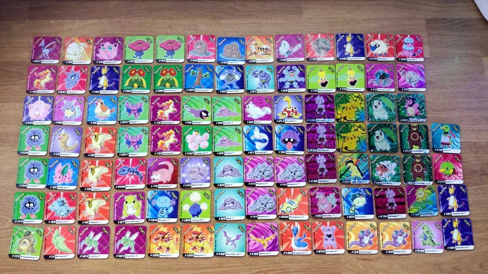 Staks Pokémon Johto League Champions (2002) - Repetidas / Coleção SET