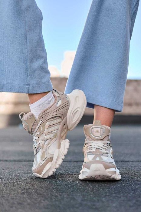 Кроссовки Adidas Vento XLG Runner Deluxe Beige /Кросівки Жіночі Венто