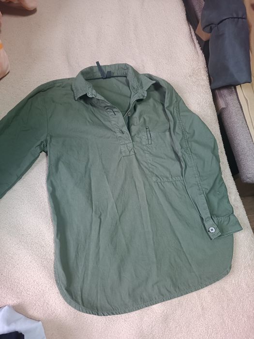 Костюм джогери + рубашка хакі зелена