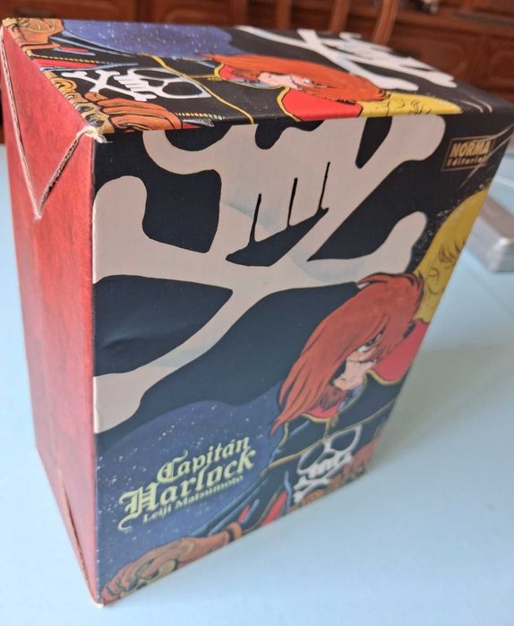 CAPITÁN HARLOCK - Leiji Matsumoto - Caixa de luxo 2 volumes capa dura, em espanhol