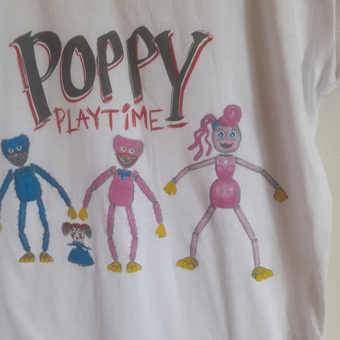 T-shirt biały i różowy , rozmiar L, 2 szt