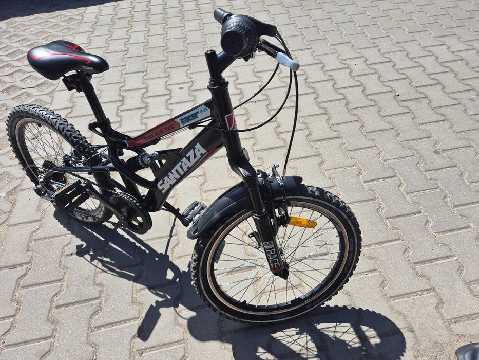 Rower dziecięcy Santaza Racer FS Pro Alu Tec (aluminiowa rama)