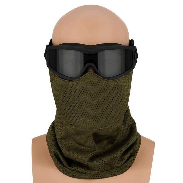 Maska Cygnus Armory Face Warrior Defender Olive
