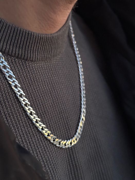 Łańcuch męski srebro 925