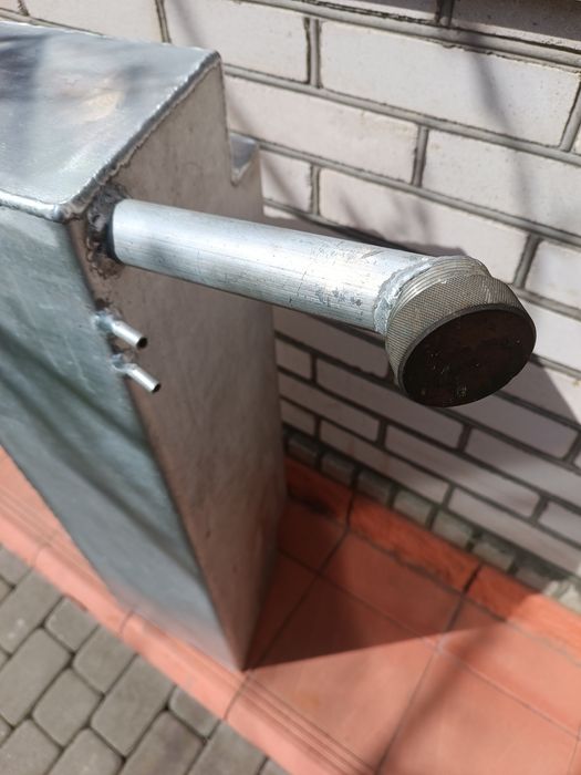 Алюмінієвий бак 70 л. (Новий)