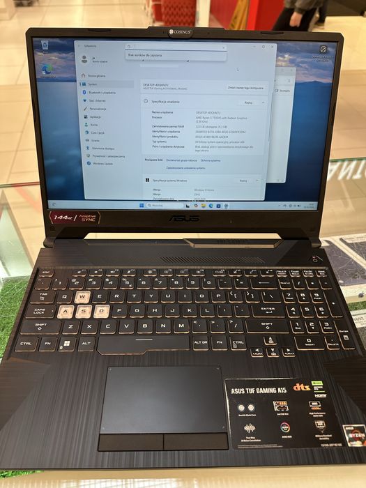 ASUS TUF GAMING A15 RTX 3050 Ryzen 5 7535HS SSD