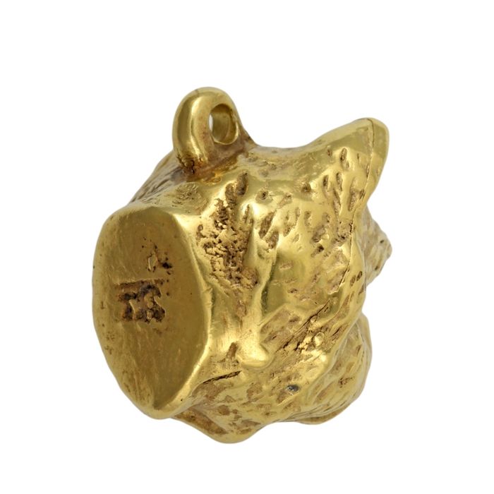 West Highland White Terrier naszyjnik pozłocony Art-Dog