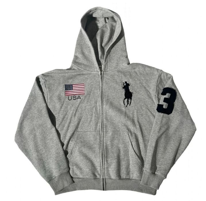 zip hoodie Ralph Lauren зипка худи ральф лаурен S-M