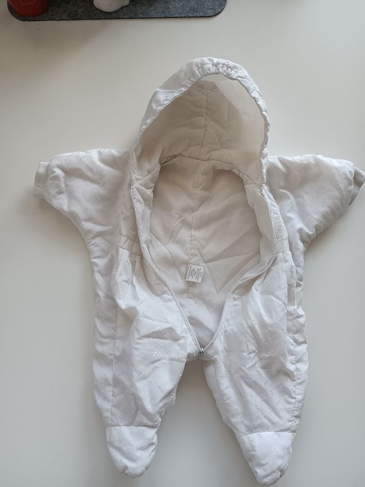 Kombinezon biały r.56