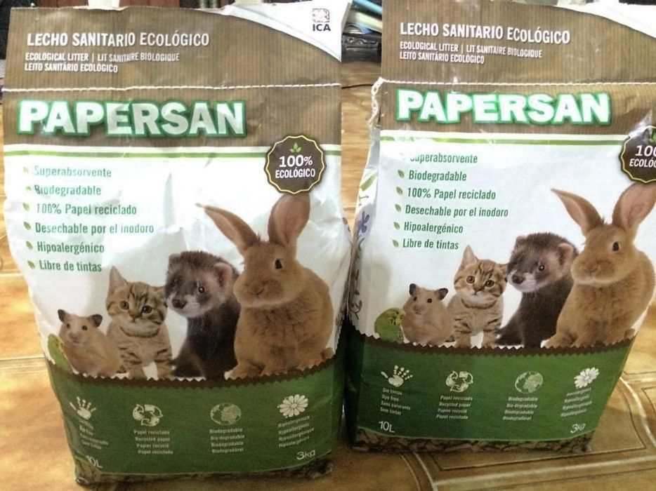 Litter ecológico para Furão, Gato e Roedores, 10 Lt