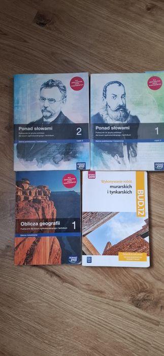 Książki do 1,  kl Liceum i technikum