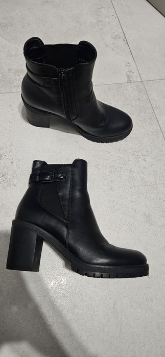 Botki jesienno zimowe roz 38