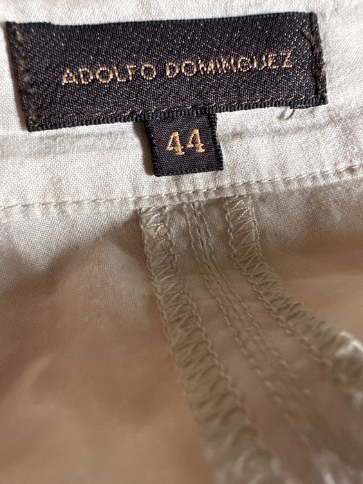 Vestido beje Adolfo Dominguez  44