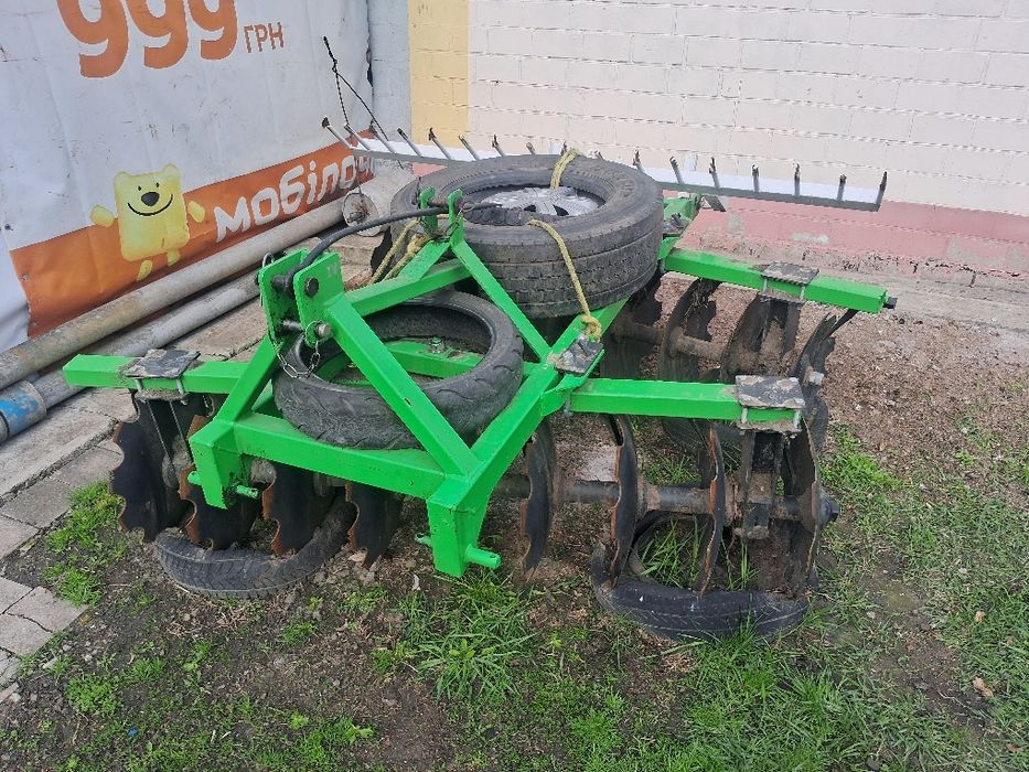 Дискова борона бомет 2 м захват з гребінкою ромашки